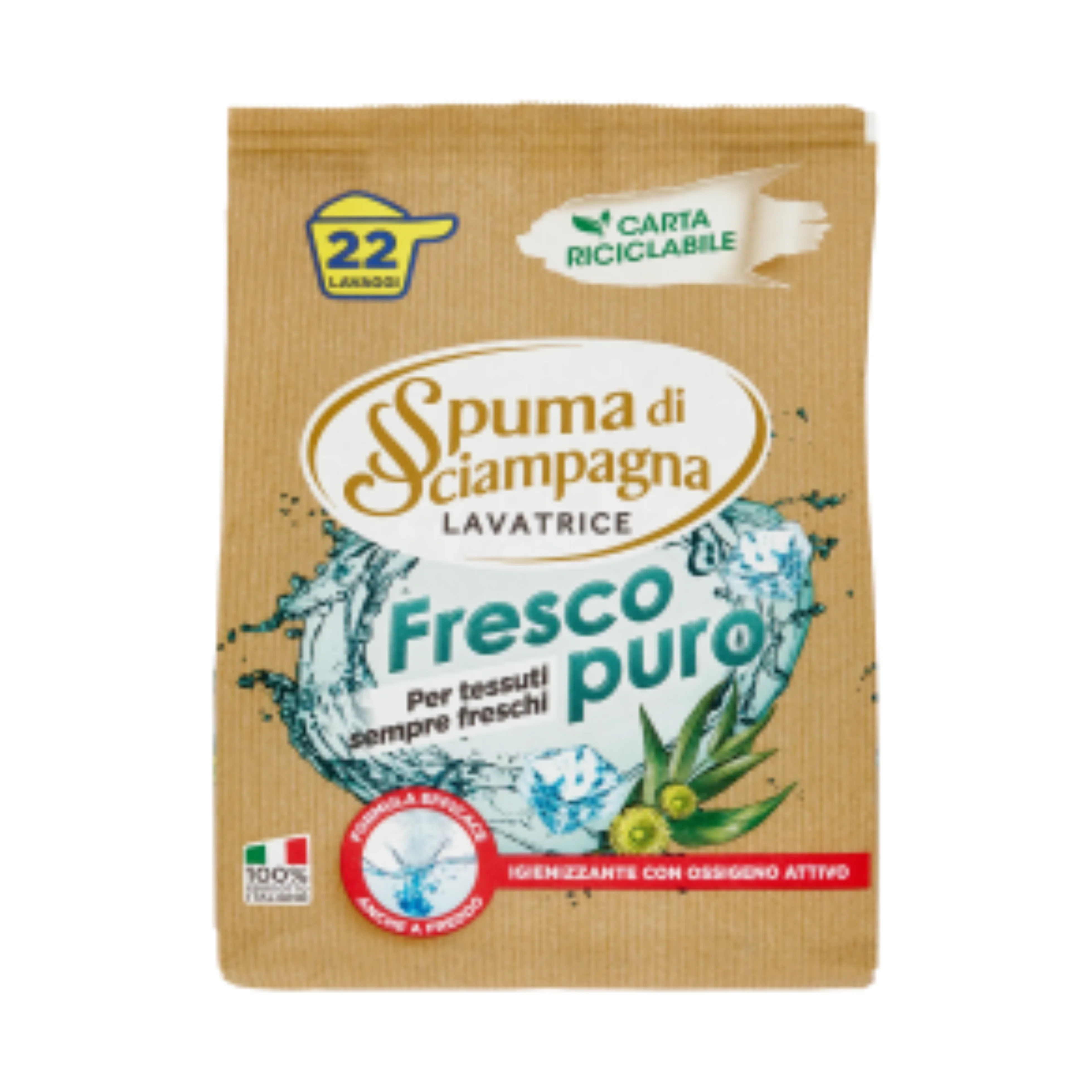 Detersivo in Polvere - Spuma di Sciampagna - 22 Lav - 990gr - Varie Fragranze - Image 2