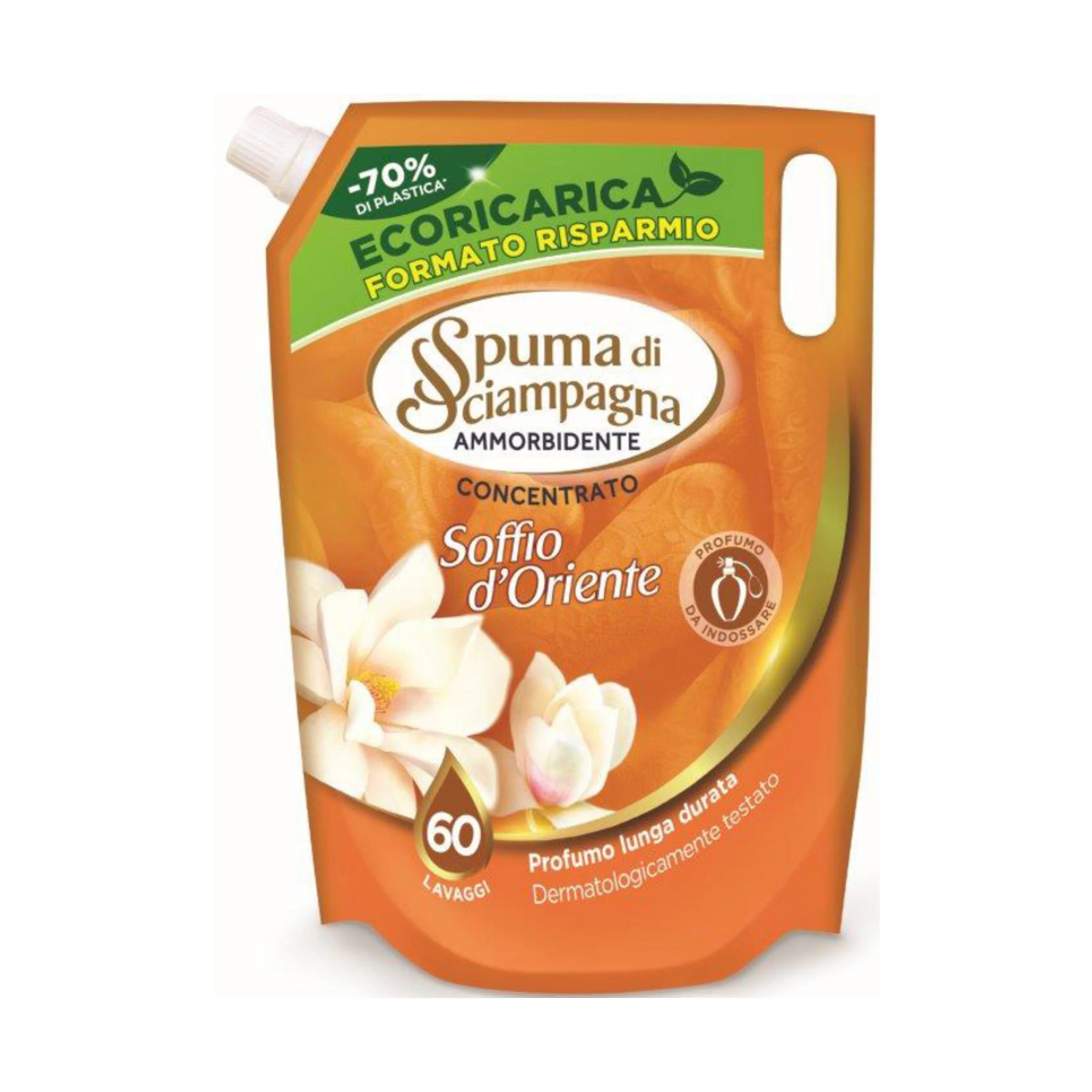 Ecoricarica Ammorbidente Concentrato - Spuma di Sciampagna - 60 lav - 1,2 LT - Varie Fragranze - Image 3